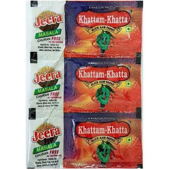 Khattam-Khatta & Jeera Masala – Authentic Indian Tangy Snacks(20-packs)