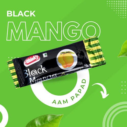 Anmol’s Black Mango Aam Papad – Tangy Mango Delight (20 candies)